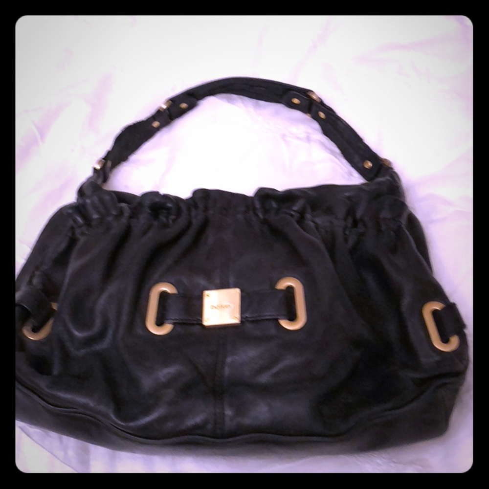 Botkier black leather handbag